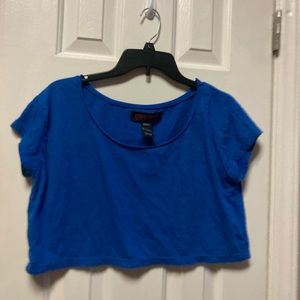 Large Royal Blue Urban Grover’s Cropped Tee